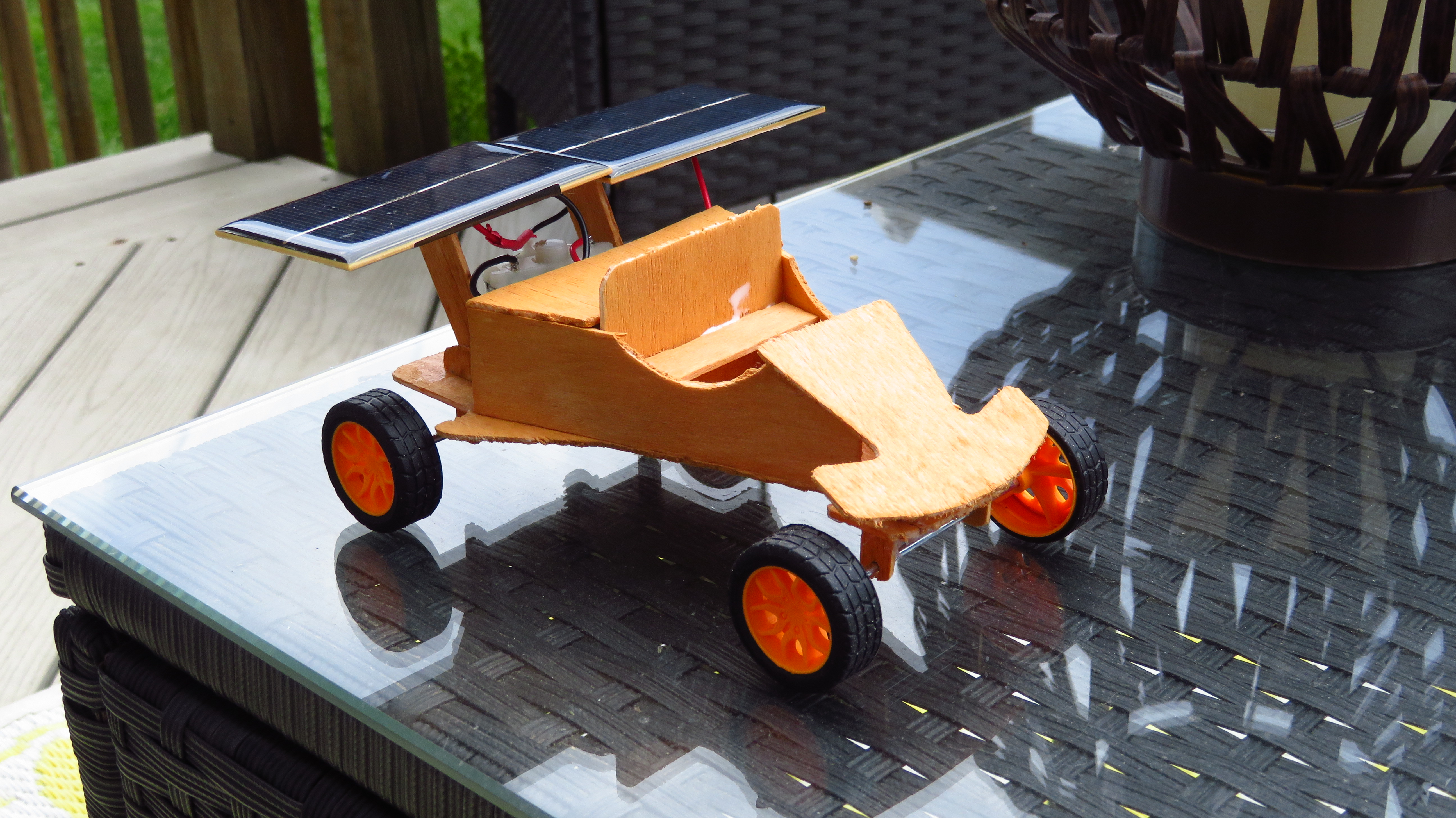 Built Solar Car