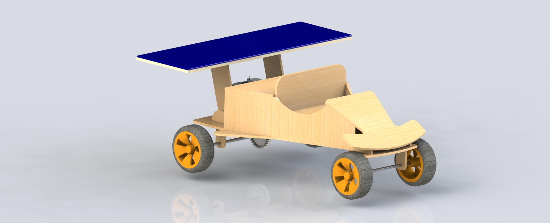 Solar Car Render