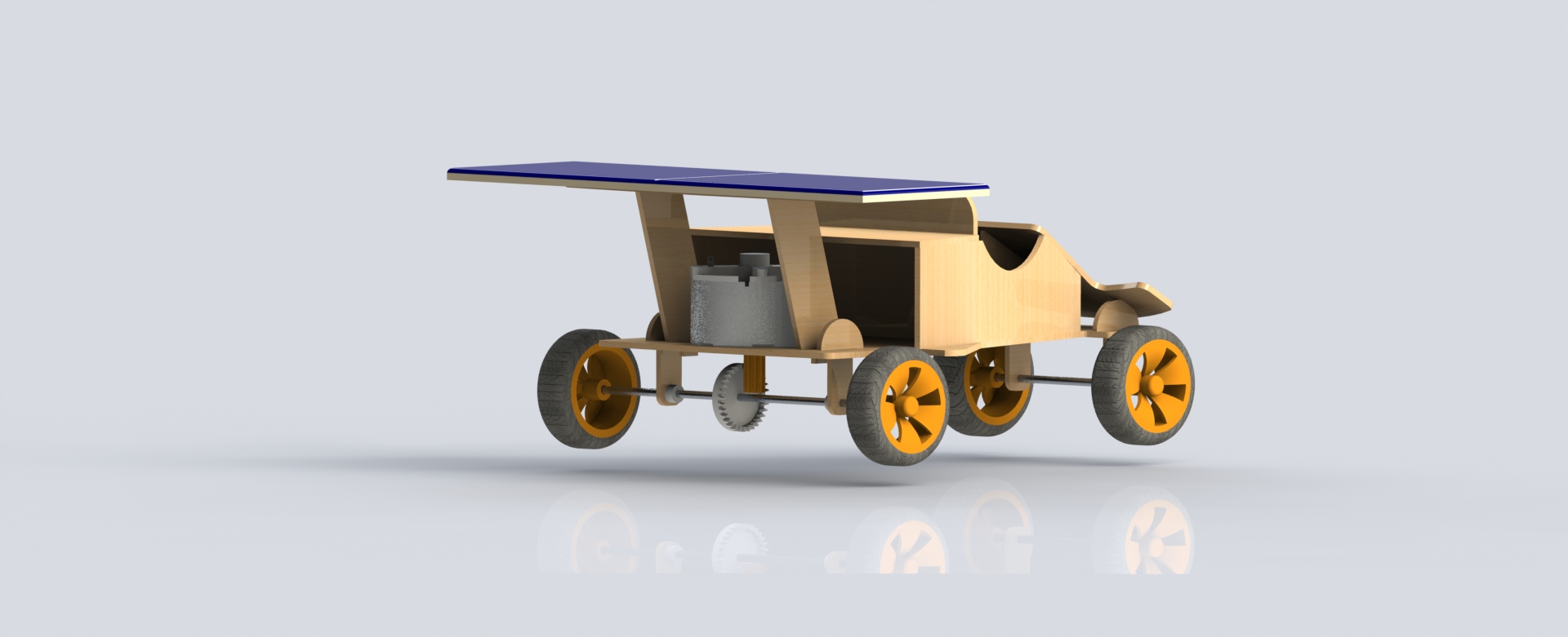 Solar Car Render